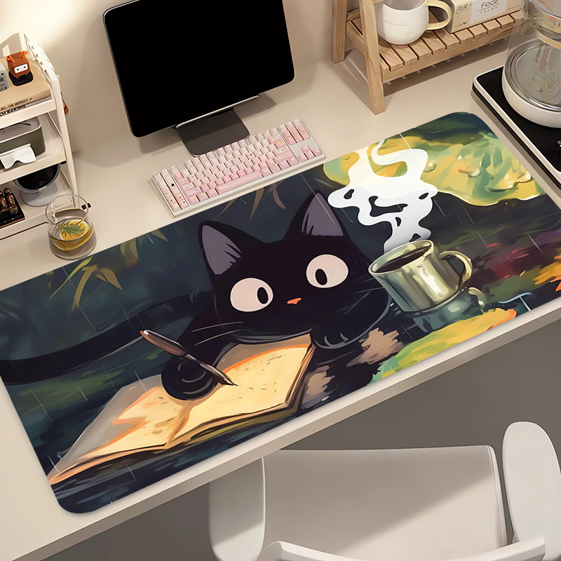 Gaming Accessories Women - Kawaii Siyah Kedi Silikon Yumuşak Oyun