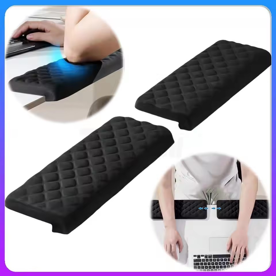 Desk Corner Mat - 2'li Paket L Şeklinde Klavye Mouse