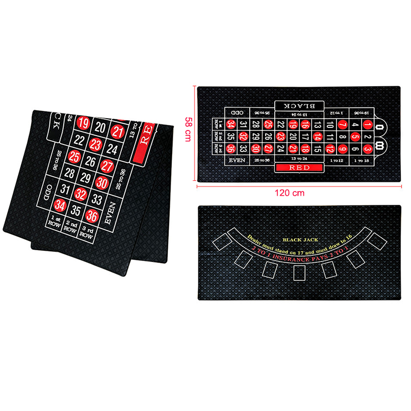 Rulet ve Blackjack çift tarafl - Gaming Accessories Table incelemesi ve fiyatı