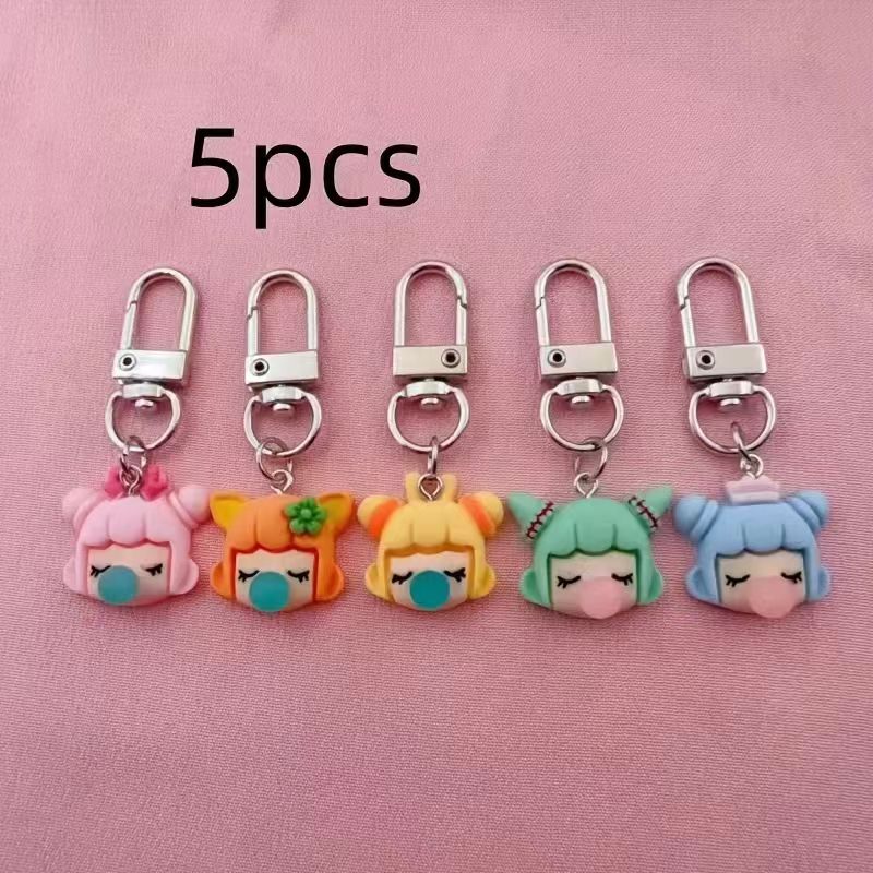 5 adet reçine kız anahtarlık,  - Gaming Accessories Gifts incelemesi ve fiyatı