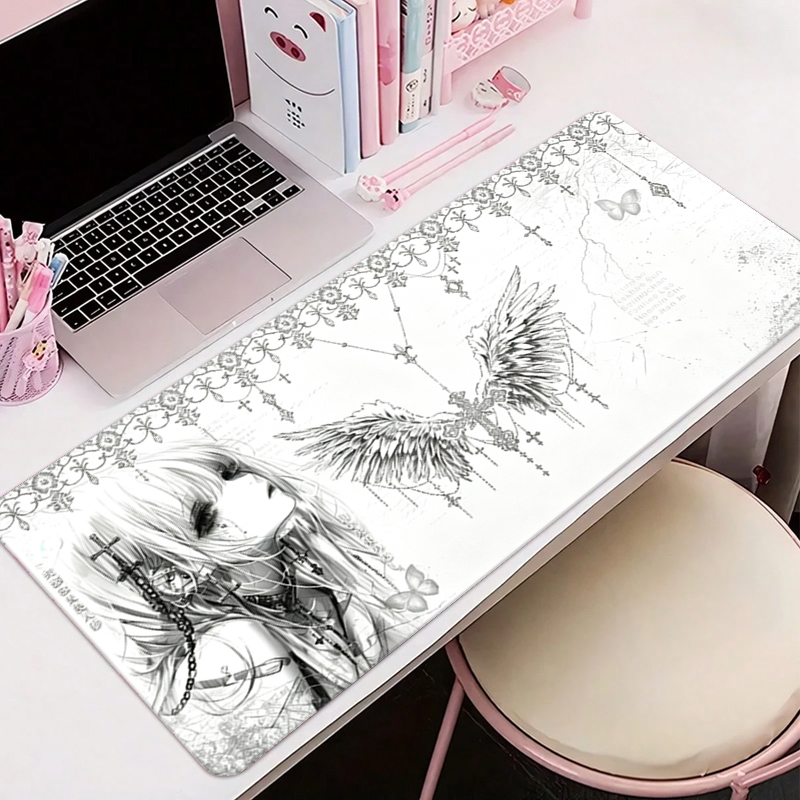 Deri Mousepad Siyah Beyaz Anim - Gaming Accessories Women incelemesi ve fiyatı