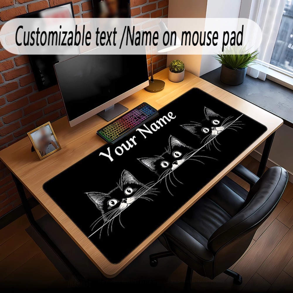 Sevimli 3 Siyah Kedi Özel İsim - Gaming Accessories Name incelemesi ve fiyatı
